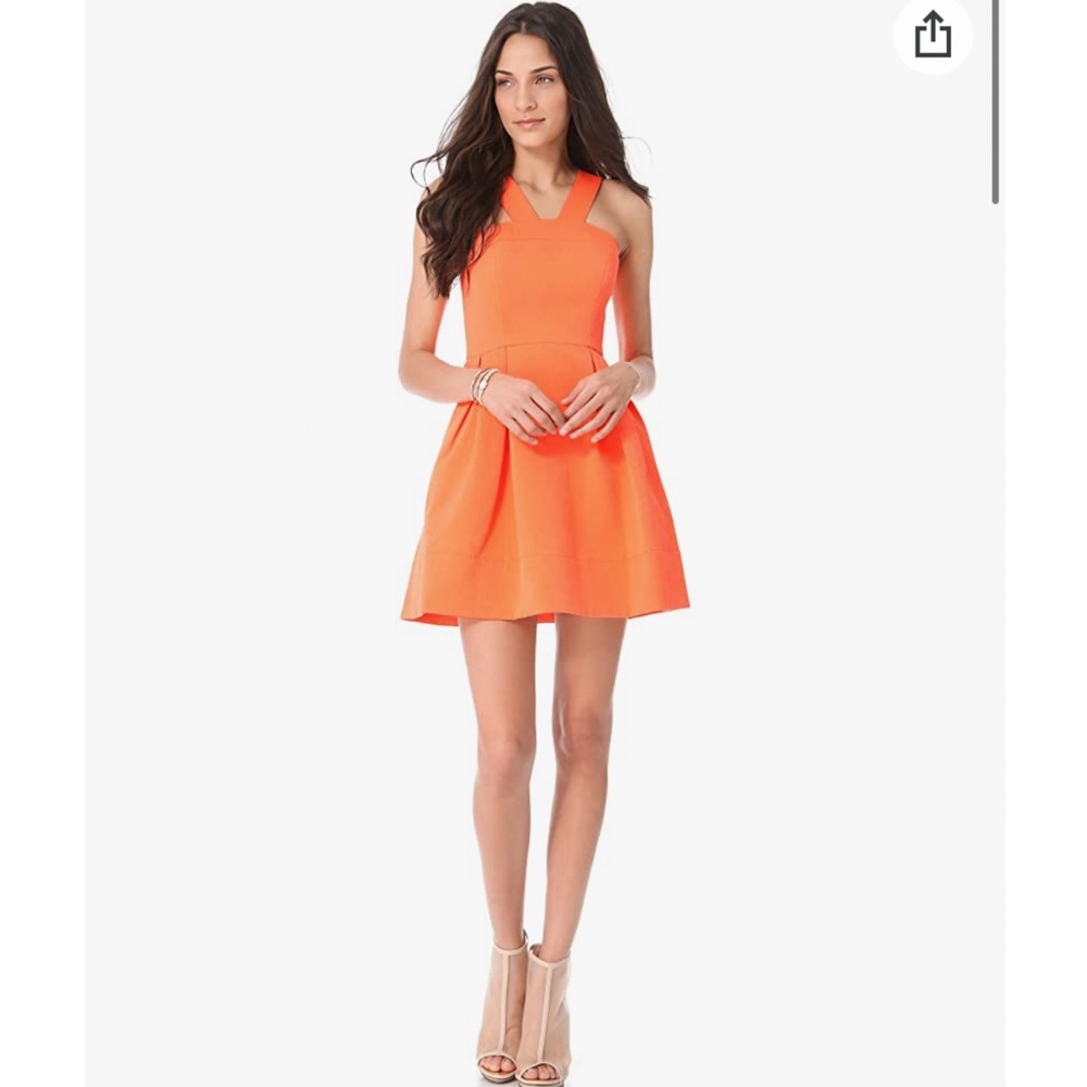 NEW Shoshanna Melaney Dress in Creamsicle